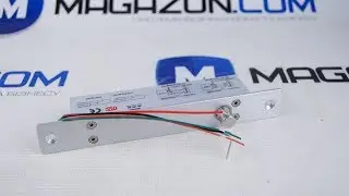 Комплектация ригельного врезного электрозамка Seven Z-726NC