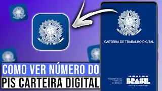Como VER o NÚMERO DO PIS na CARTEIRA DE TRABALHO DIGITAL