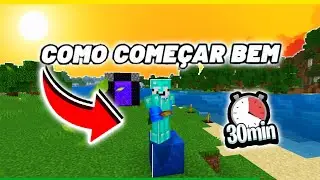 Como começar bem no Minecraft Bedrock survival...