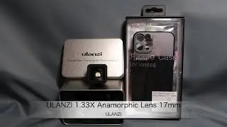 ULANZI 1.33X Anamorphic Lens 17mmをiPhone 11 Proで使用してみた