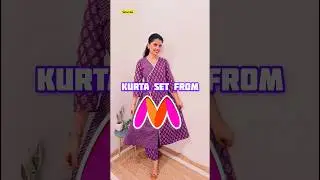 Fashor kurta set from Myntra💁 #viral #trending #shortsfeed #shorts #myntra ✨