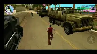 GTA Vice City MISSON || Stealing Army Tank|| Androidll Mobile Gameplay || Kais Peerzade