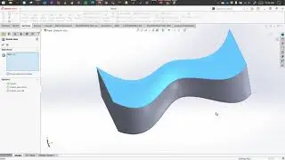Boundary Surface, Planer Surface, Fill Surface (Solidworks Intermediate Workshop)