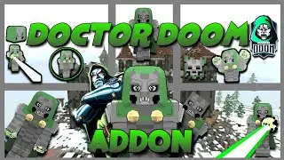 Rivew de Addon de doctor doom Minecraft bedrock 1.21