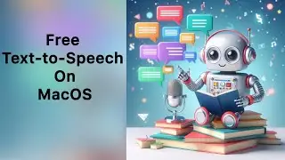 Free text-to-speech converter in MacOS using python and streamlit Part 1