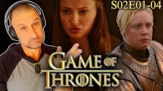 SOBER GUY watching ** GAME OF THRONES ** SEASON 2 EPISODE 1-4