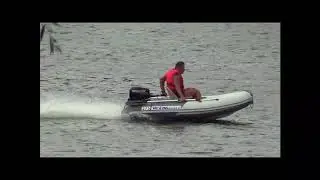 Winboat 275. Mercury 9.9M с гидрокрылом