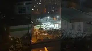 На заправке возле Альтаир-2 горел автомобиль