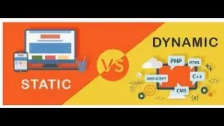 static website vs dynamic website