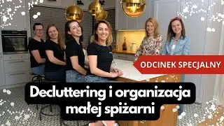Mała spiżarnia - decluttering i organizacja z Pogotowiem Porządkowym
