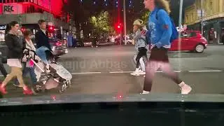 #Dash Cam Drivers #Australia #Melbourne City At #night time