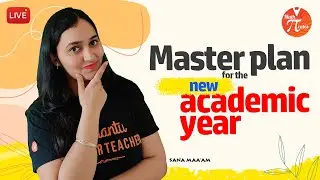 Master Plan For The New Academic Year🎯 | Study Preparation Tips For Students🤩 | Sana Ma'am | Pirates