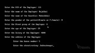 Hospital Management System Project in C Language