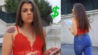 Spanish Girl Shows Off For 200 Euros