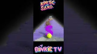🐧 P is for Penguin! Learn Letters with Kinetic Sand Smash and Bowling ❄️  #alphabetadventure