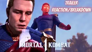 Homelander Gameplay REACTION/BREAKDOWN! Mortal Kombat 1