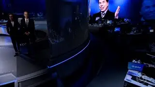 Encerramento do Jornal Nacional com homenagem a Sílvio Santo