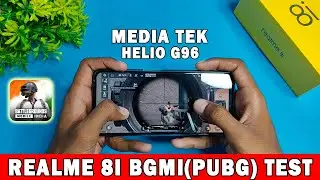 Realme 8i BGMI Test 🔥 | Realme 8i  Pubg Test | Gyroscope, Graphics, Heating & Battery Test