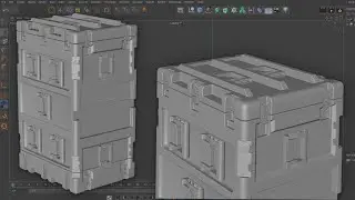Hard/Rack Case | Modeling With Boole/Bevel Deformer | Cinema 4D Modeling Tutorial