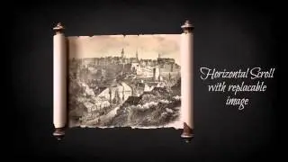 Paper Scroll Pack Template