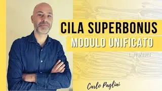 CILA superbonus modulo unificato: commento della L. 108/2021