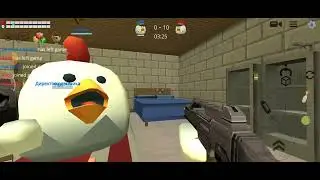Впервые играю в Chicken Gun