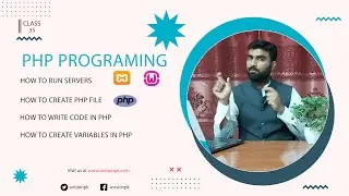 How to Code in PHP, PHP Variables, Class 34 | Backend Development