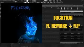 Dave - Location (ft. Burna Boy)  Instrumental  (Fl Studio Remake + FLP)