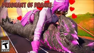 FORTNITE PREGNANT GF PRANK! *CRAZY REACTIONS*