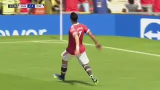 FIFA 22 - Ronaldo LOW DRIVEN SHOT and Celebration Siuuu