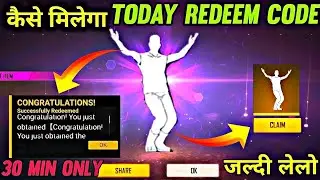 FREE FIRE REDEEM CODE TODAY/ FF REDEEM CODE TODAY / FREE FIRE REDEEM CODE / emot redeem code