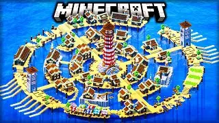 I Spent 10 Hours Building the Village I’ve ALWAYS WANTED in Minecraft