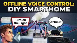 IoT Smart Home Automation with Voice Commands  | ESP32 Voice Control Bulb Project