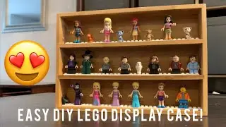 Easy DIY LEGO Minifigure Display Case