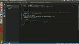 Add Loader in Pages of Angular Application