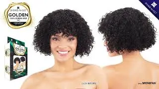 Golden 100% Human Hair Wig - Monifah