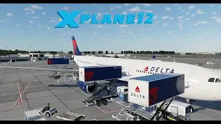 X-Plane 12.05b3 A330-300 DUAL STREAM With 