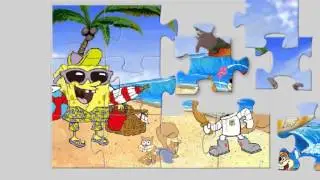 SpongeBob at Beach