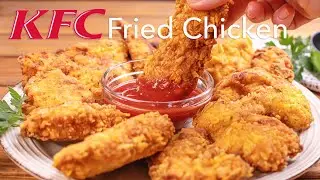 KFC Style Fried Chicken Recipe│Fried Chicken│KFC Chicken│Easy & Crispy