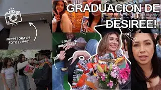 GRADUACION DESIREE 2024 👩🏼‍🎓 IMPRESORA DE FOTOS DE SUBLIMACION TERMICA HPRT 🤳🏻 JUEGAN COMO NIÑOS 🤣
