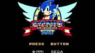 Intro - Sonic The Hedgehog 1 (Part 1/8) - Master System - 1080 60ps