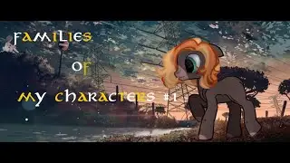 families of my characters #1