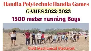 1500 Meter Running Handia Polytechnic Games