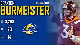 LOS ANGELES RAMS: Braxton Burmeister ᴴᴰ