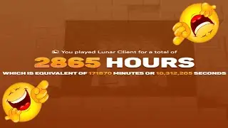 pov 2800 hours  @LunarClient