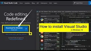 How to install visual studio code in windows 10/11 || Run python in VISUAL STUDIO || Run PHP in VSC