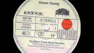 Karen Young - You Don't Know What You Got (12