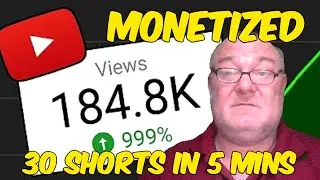 30 Shorts In 5 minutes With Vizard - How To Get Monetized!