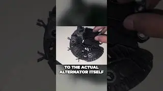 Replace this if you can | BMW E90 Alternator repair Series (pt4) #bmw #e90 #shorts