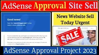 AdSense Selling Business | News Website Sell | Fresh Website Sell